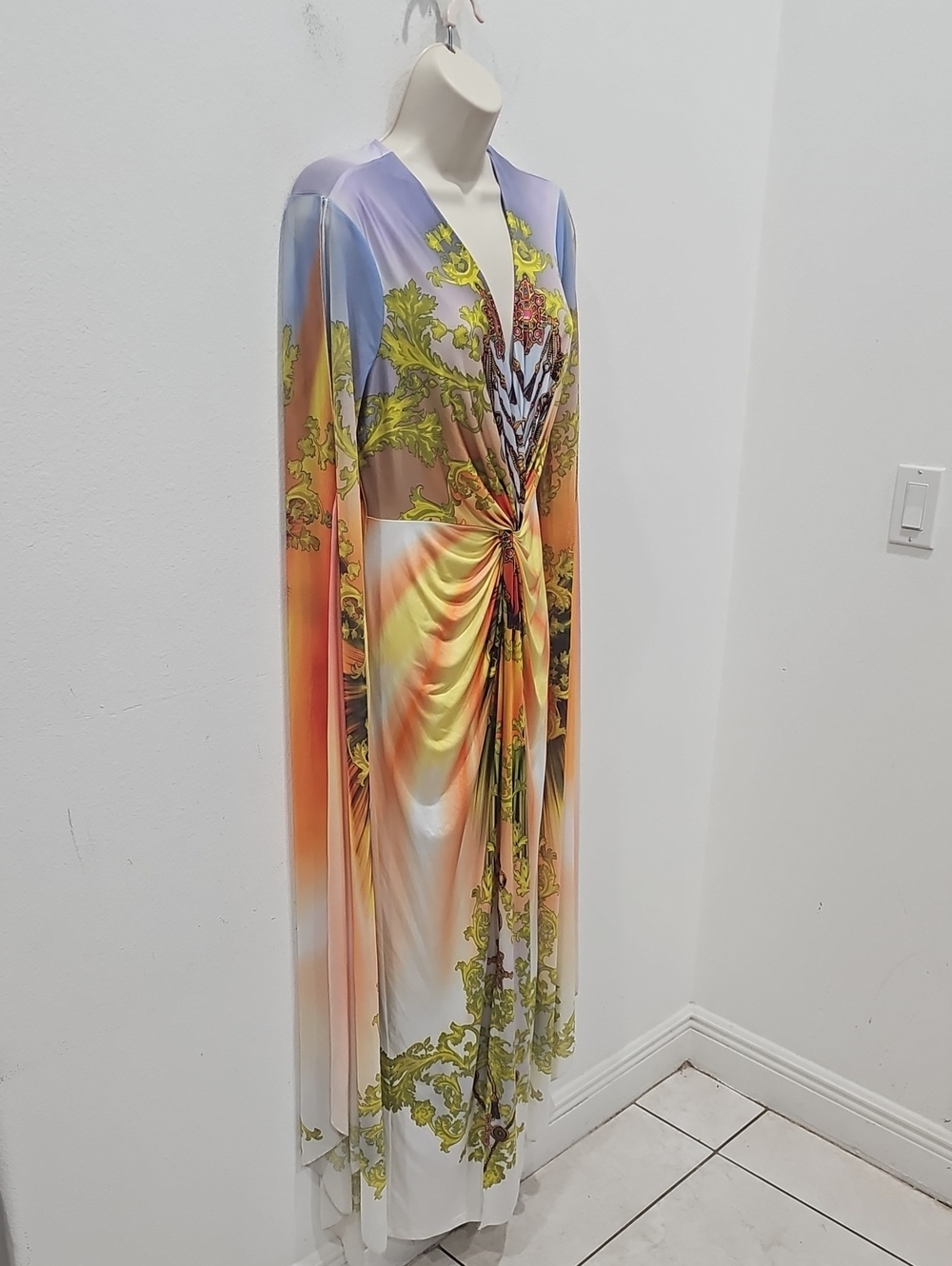 Venus maxi dress is a Whimsigoth Fairy Witchy multi-colored piece Size S - Picture 4 of 8